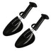 Adjustable Black Plastic Shoe Trees for Men - 5 Pairs Boot Organizers and Holders