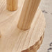 Stylish Solid Wood Children's Cookie Bench - Versatile Low Stool for Home and Play Areas