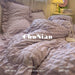 Ruffles Lace Bedding Set Kawaii Soft Sheet