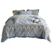 Plush Coral Velvet Faux Fur Duvet Cover Set - Indulgent Shaggy Bedding for Winter Warmth