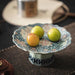 Ru Kiln Celadon Dim Sum Serving Dish - A Chic Addition for Desserts and Snacks