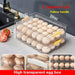 Kitchen Storage Solution Set: Freezer-Safe Box for Fresh Bread, Dumplings, and Vegetables