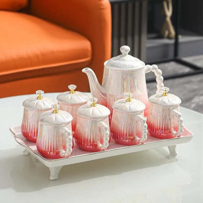 Exquisite European Tea and Coffee Set: Elevate Your Afternoon Rituals with Timeless Elegance