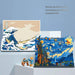 Vincent Van Gogh's Starry Night 3D Microbrick Art Kit - Spark Creativity in Young Artists