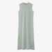 High-Stretch Ribbed Wrap Top & Matte Satin Maxi Dress Ensemble for Women