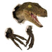 Dinosaur Wall Decor Foam Head Set for a Prehistoric Touch