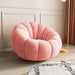 Versatile Rotating Pumpkin Plush Chair - Stylish Lounge Seating for Modern Spaces