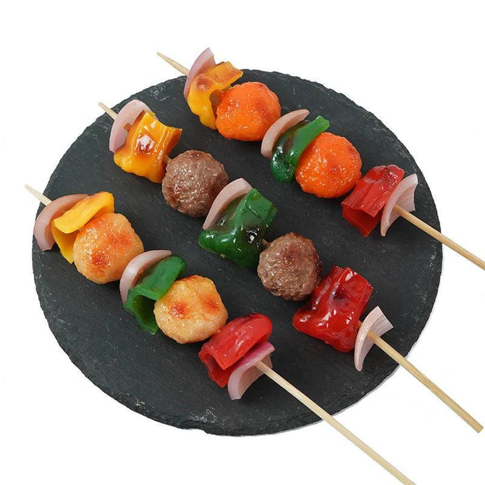 Realistic Barbecue Simulation Skewers for Creative Cooking Displays and Fun Play