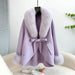 Chic Korean Fox Fur Cape: A Stylish Winter Essential for Women