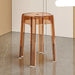 Modern Clear Acrylic Folding Stool for Stylish Living