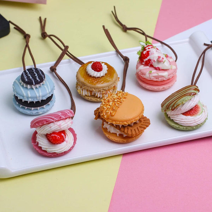 Realistic Dessert Cup Ornaments Set - 1/6PCS Simulation Cake Props for Stunning Photography and Decoration