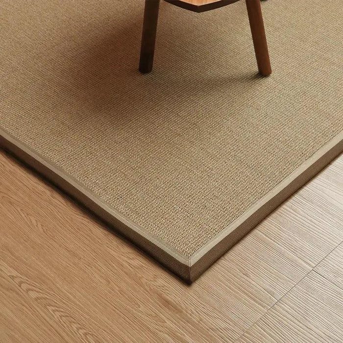 Vintage Chinese-Inspired 100% Sisal Tatami Floor Mat - Elegant 200x300cm Rug for Living Room, Bedroom, and Tea Table