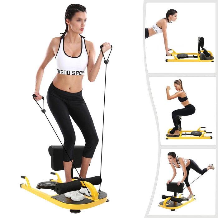 Versatile Deep Squat Workout Machine for Home Gym - Leg and Glute Strengthening Equipment