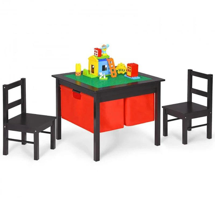 Creative Kids' Play and Study Table Set with Storage - Engaging Furniture for Educational Fun