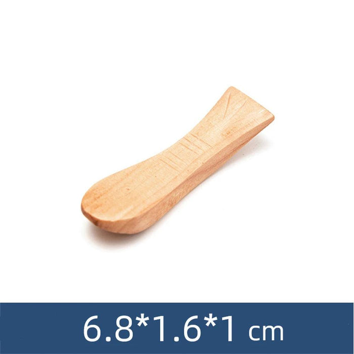 Eco-Friendly Japanese Wooden Chopstick Rest - Stylish Accent for Dining and Kitchen Decor