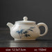 Handcrafted Xishi Elegance: Artisan Teapot Set with Fine Mesh Filter