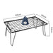 Ultra-Lightweight Aluminum Camping Folding Table for Outdoor Fun