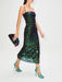 Dazzling Sequin Open-Back Cocktail Dress - Sophisticated Formal Evening Gown for Ladies