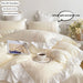 Elegant 3-Piece Lace Bedding Set with Pillowcases