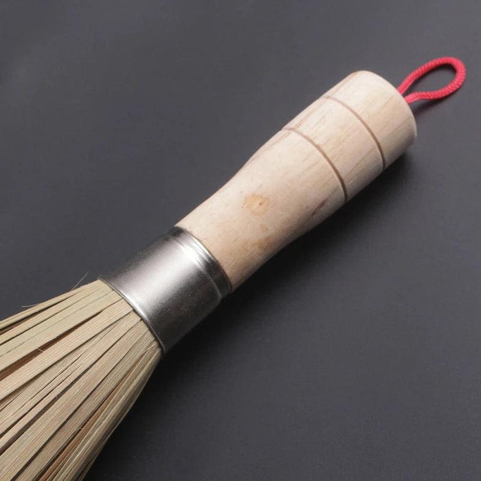 Bamboo Wok and Pot Brush Set - Eco-Friendly Kitchen Cleaning Essentials