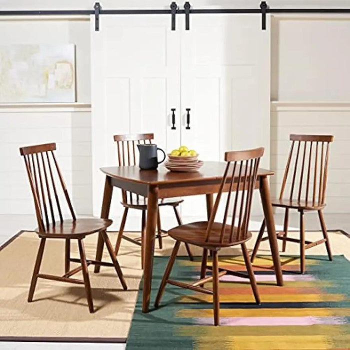 Varda Elegant Walnut Extension Dining Table for Memorable Gatherings