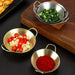 Korean Cuisine Stainless Steel Seasoning Bowls: Elegant Essential for Fine Dining