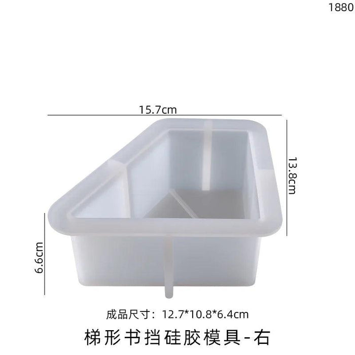 DIY Crystal Silicone Resin Molds – Large Cube, Heart, Round, and Rectangular Geometry Molds for Resin Casting