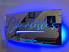 Customizable LED Family Name Illuminated Mirror - Unique Home Decor for Romantic Occasions