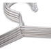 50-Piece Set of Premium Stainless Steel Kids Hangers - Durable Metal Clothes Hangers for Children's Closet Organization