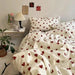 Korean Heart Bedding Set