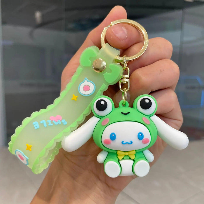 Cinnamoroll Character Keychain - Whimsical Bag and Key Charm for a Playful Touch