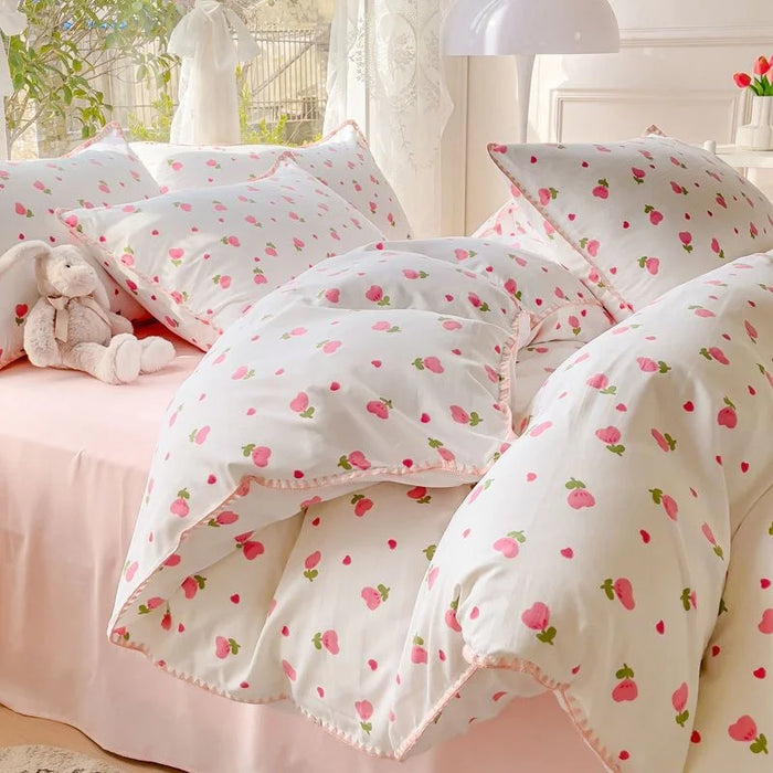 Pastoral Girls Flower Bedding Sets