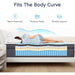 12-Inch Luxury Gel Infused Queen Hybrid Mattress