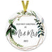 First Christmas Together 2023 Ornament - A Loving Keepsake for New Couples - Celebrate Your Journey with Joy - "Begin Your Journey" Holiday Gift