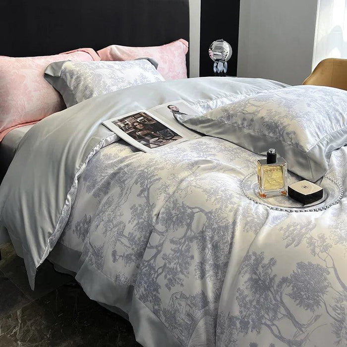 Opulent Tencel Bedding Collection with Duvet Cover and Pillowcases