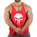 Men's Y-Back Sleeveless Gym Tank - Essential Workout Vest for Bodybuilders and Lifters