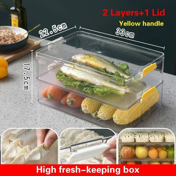 Ultimate Kitchen Storage Solution: Keep Bread, Dumplings, and Veggies Fresh in Freezer-Safe Containers