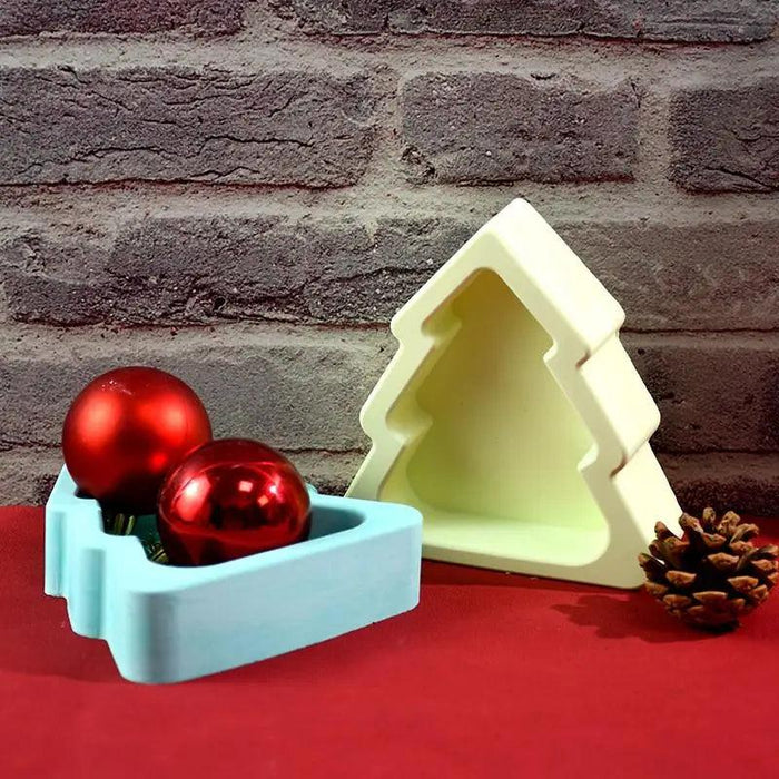 Festive Christmas Tree Silicone Mold for Candles and Ornaments