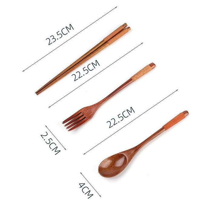 Sleek Wooden Utensils Set for Effortless Gourmet Cooking