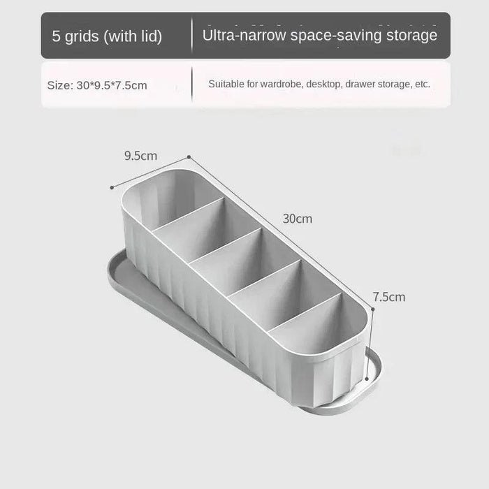 Versatile Closet Storage Organizer with Multi-Compartment Design