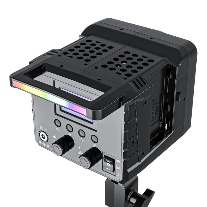 X100 RGB LED Video Light with APP Control for Outdoor Video Shooting