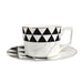 Sophisticated Marble-Inspired Bone China Dining Set for Culinary and Coffee Enthusiasts