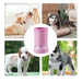 Rechargeable Electric Paw Cleaning Device for Dogs and Cats with Massage Feature