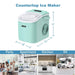 Rapid Ice Maker Machine, Nugget Ice 26lbs/Day, Compact & Portable