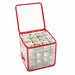 Christmas Ornament Storage Solution - PVC Container for Holiday Decorations