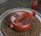 Authentic Elegance: 120ml Dragon's Blood Sand Teapot for Tea Aficionados