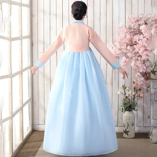 Elegant Korean Hanbok Dress for Women – Traditional Costume for Stage Performances, Weddings, and Cultural Events