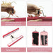 Double-Sided Wooden Hanger for Hair Extensions and Garments with Swivel Hook