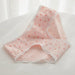 Charming Pink Strawberry Bow-Embellished Cotton Underwear for Women and Students