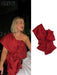 Elegant Backless Red Bow Crop Top Vest for Women - Stylish Holiday Party Essential